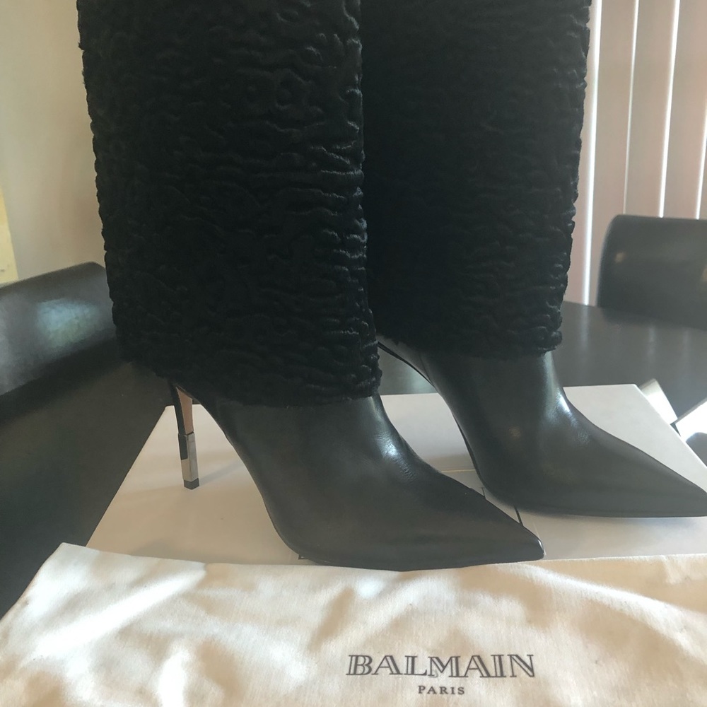 balmain babette boots